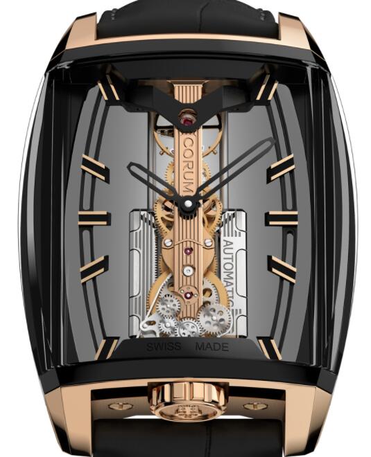 Corum GOLDEN Golden Bridge Automatic 10th Anniversary Editions B313/04279 - 313.200.86/0F01 HS15 Replica watch